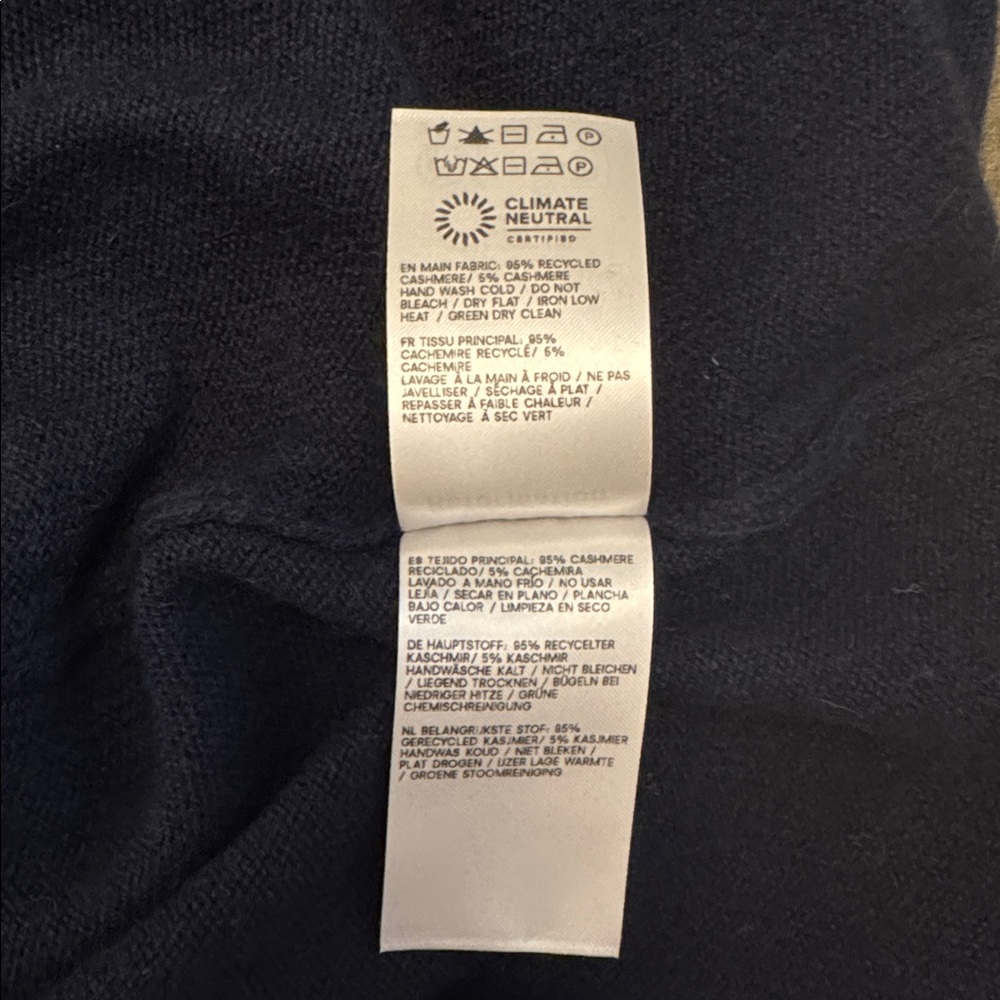 nwt reformation cashmere boyfriend sweater - Picture 6 of 11